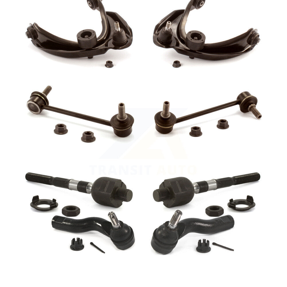 Control Arm Ball Joint Tie Rod End Link Front Kit (8Pc) For 10 Ford Fusion 3.5L