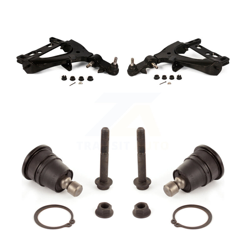Control Arm & Upper Ball Joints Front Kit For GMC Chevrolet Envoy Trailblazer XL