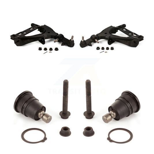 Control Arm & Upper Ball Joints Front Kit For GMC Chevrolet Envoy Trailblazer XL