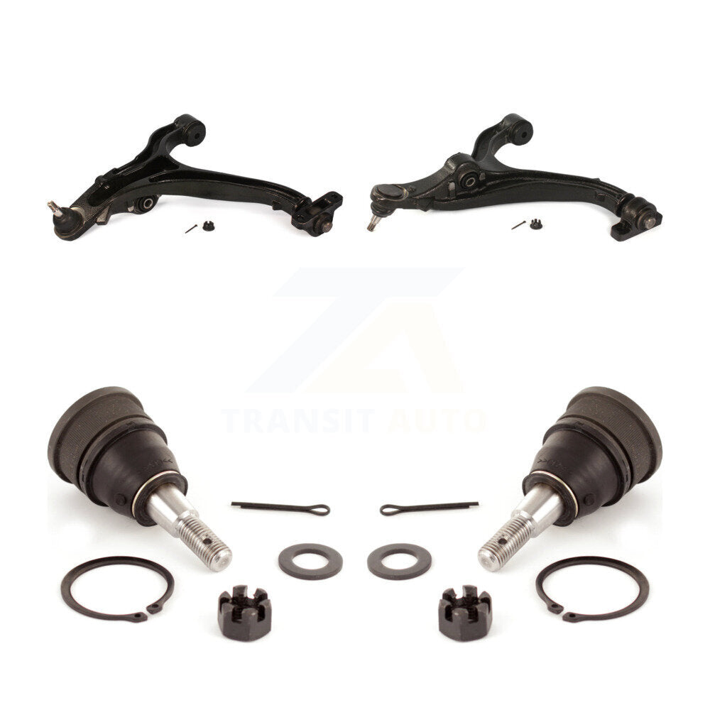 Control Arms And Upper Ball Joints Front Kit For Jeep Grand Cherokee Commander