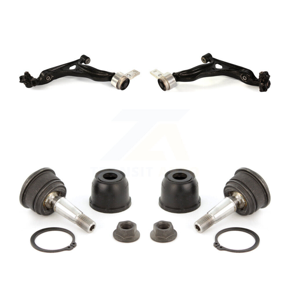 Control Arm And Upper Ball Joints Front Kit For 2009-2013 Mazda 6 Non Adjustable