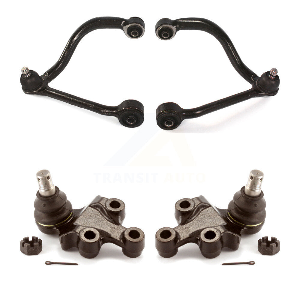 Upper Control Arms And Lower Ball Joints Front Kit For 2003-2009 Kia Sorento