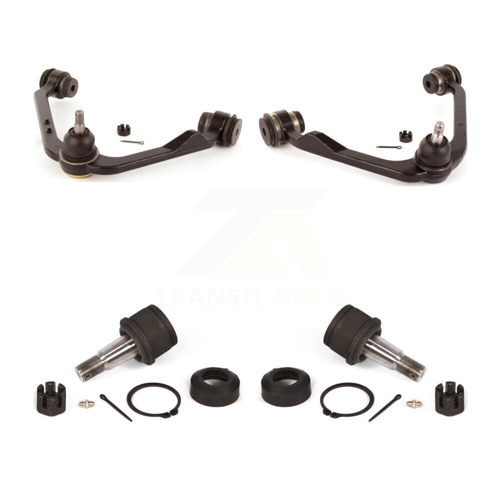 Suspension Upper Control Arm & Lower Ball Joints Front Kit For Ford F-250 HD RWD