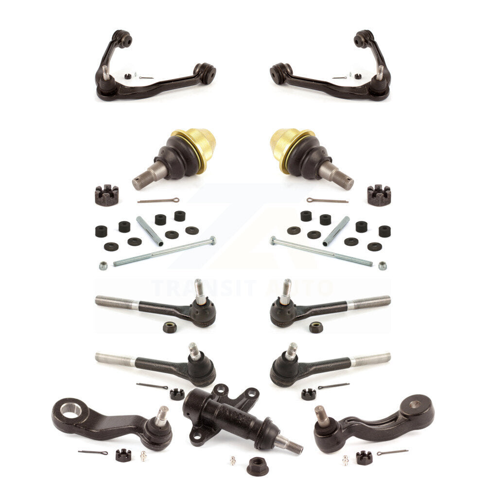 Control Arms & Lower Ball Joints Tie Rods Link Sway Bar Front Kit For GMC Yukon