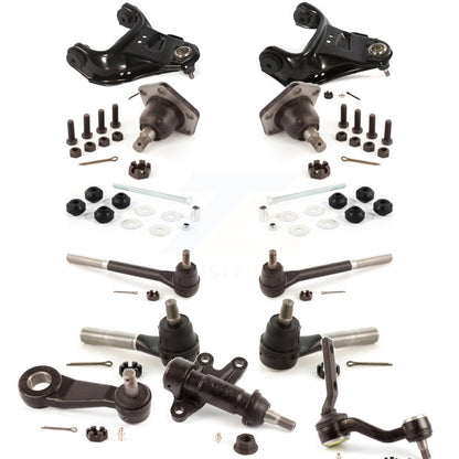 Control Arms Assembly And Lower Ball Joints Tie Rods Link Sway Bar Front Kit For