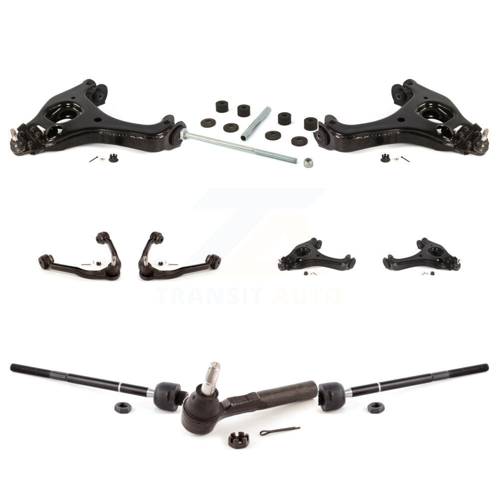 Control Arms Lower Ball Joints Tie Rods Link Sway Bar Front Kit (10Pc) For 1500