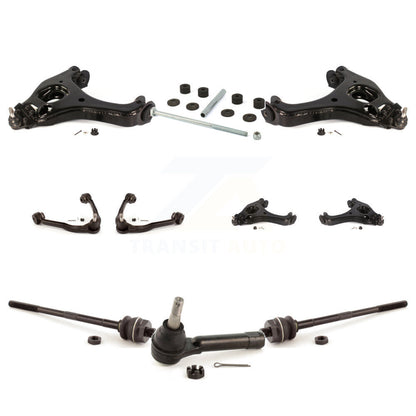 Arms Lower Ball Joints Tie Rods Link Sway Bar Front Kit (10Pc) For Chevrolet GMC