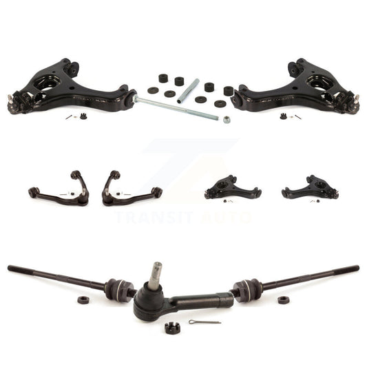 Arms Lower Ball Joints Tie Rods Link Sway Bar Front Kit (10Pc) For Chevrolet GMC