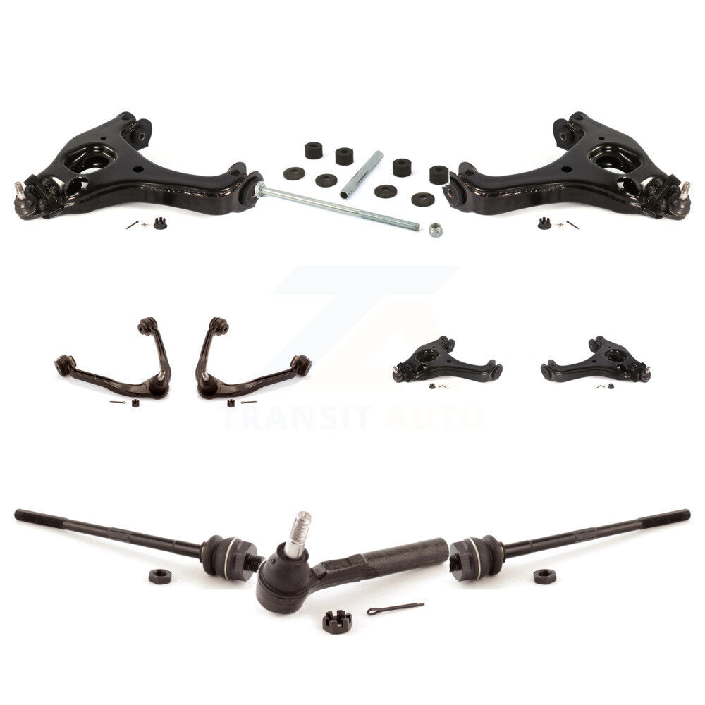 Control Arms Lower Ball Joints Tie Rods Link Sway Bar Front Kit (10Pc) For 1500