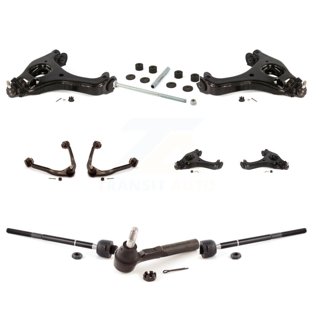 Control Arms Lower Ball Joints Tie Rods Link Sway Bar Front Kit (10Pc) For 1500