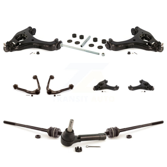 Arms Lower Ball Joints Tie Rods Link Sway Bar Front Kit (10Pc) For Chevrolet GMC