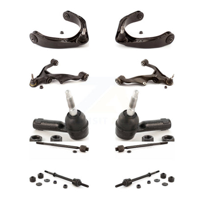 Control Arms Assembly And Lower Ball Joints Tie Rods Link Sway Bar Front Kit For