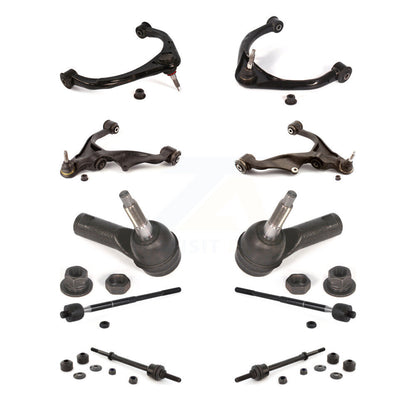 Control Arms & Lower Ball Joints Tie Rods Link Sway Bar Front Kit (10Pc) For Ram