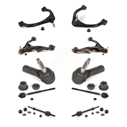 Control Arms & Lower Ball Joints Tie Rods Link Sway Bar Front Kit (10Pc) For Ram