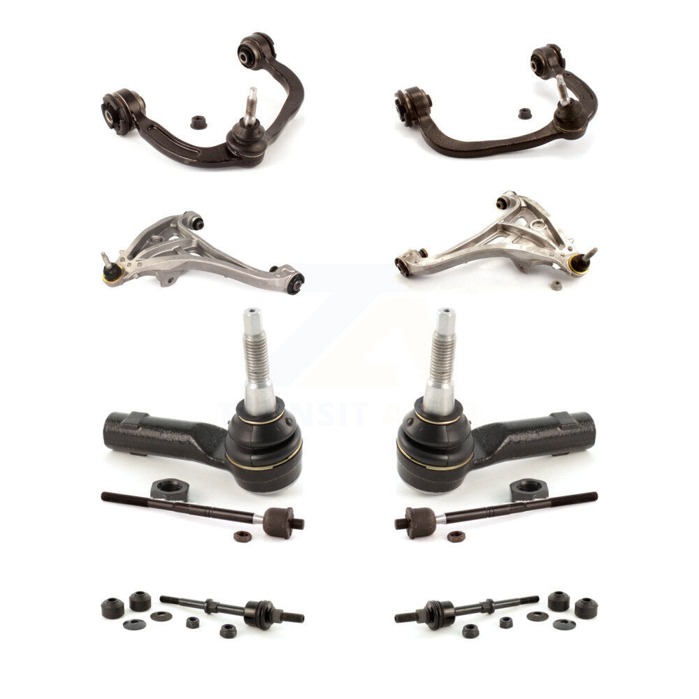 Control Arms Lower Ball Joints Tie Rods Link Sway Bar Front Kit (10Pc) For Ford
