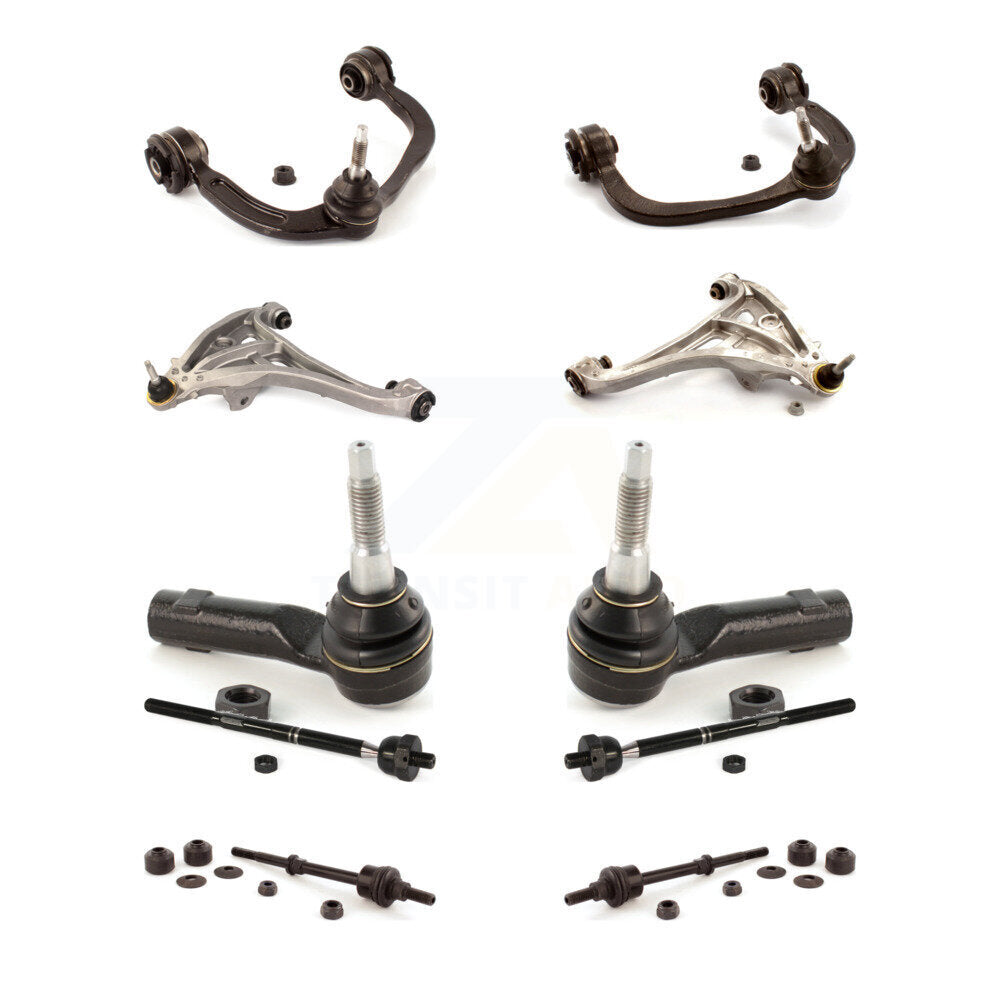 Control Arms Lower Ball Joints Tie Rods Link Sway Bar Front Kit (10Pc) For Ford