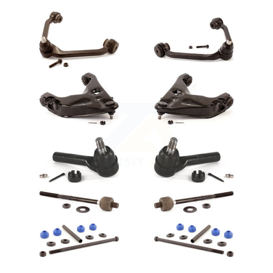 Arms Lower Ball Joints Tie Rods Link Sway Bar Front Kit (10Pc) For Ford Explorer