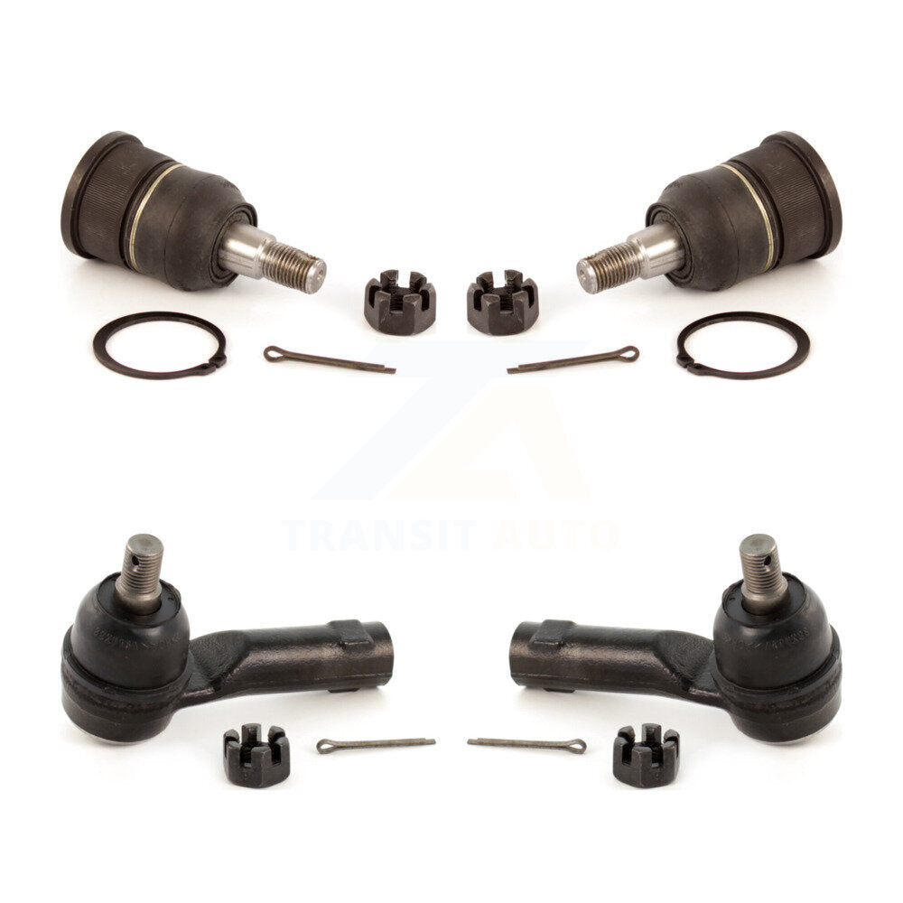 Ball Joint & Tie Rod End Front Kit For Honda Odyssey With Cast Iron Control Arm