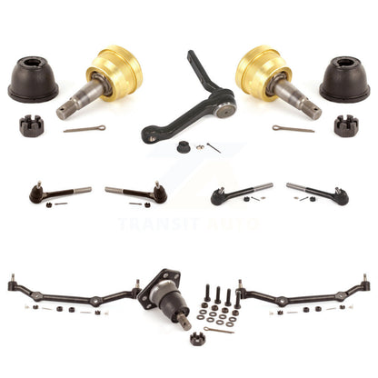 Tie Rod End Ball Joints Center link Idler Arm Kit Front (10Pc) For Chevrolet