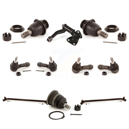 Tie Rod End Ball Joints Center link Idler Arm Kit Front (10Pc) For Nissan
