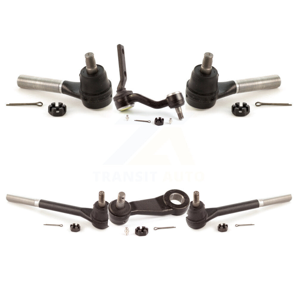 Tie Rod End Ball Joints Idler Arm Pitman Kit Front For Chevrolet GMC S10