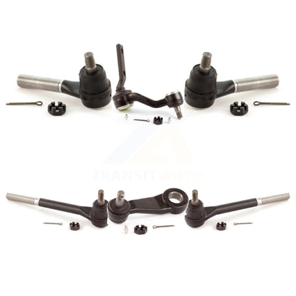 Tie Rod End Ball Joints Idler Arm Pitman Kit Front For Chevrolet GMC S10