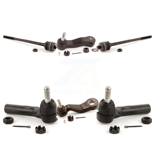 Tie Rod End Ball Joints Idler Arm Pitman Kit Front For Chevrolet GMC HD