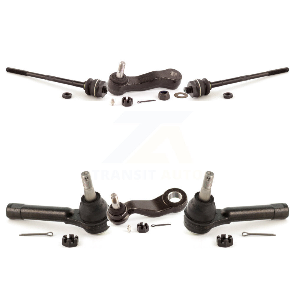Steering Tie Rod End Ball Joints Idler Arm Pitman Kit Front For