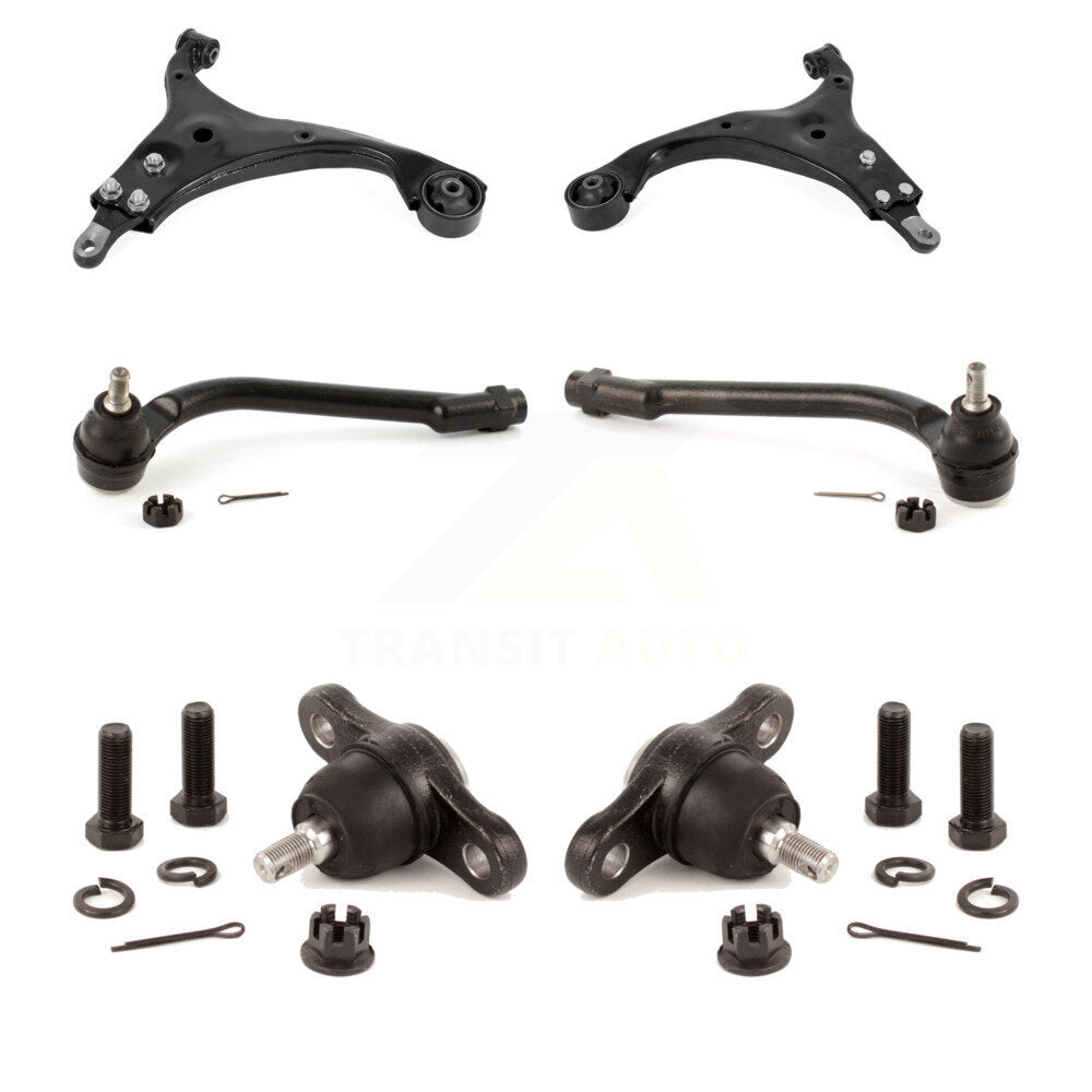 Suspension Control Arm With Tie Rod End Ball Joint Front Kit For Hyundai Elantra
