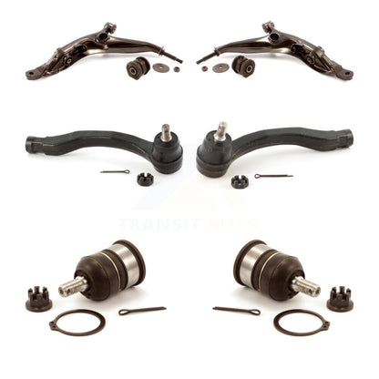 Suspension Control Arm Tie Rod End And Ball Joint Front Kit (6Pc) For Honda CR-V