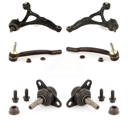 Suspension Control Arm Tie Rod End And Ball Joint Front Kit (6Pc) For Volvo XC90