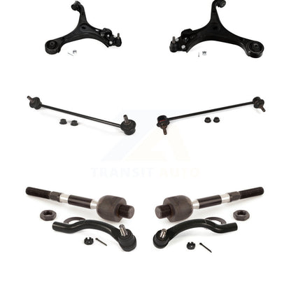 Control Arm & Ball Joint Tie Rod End Link Front Kit (8Pc) For Honda Civic Acura