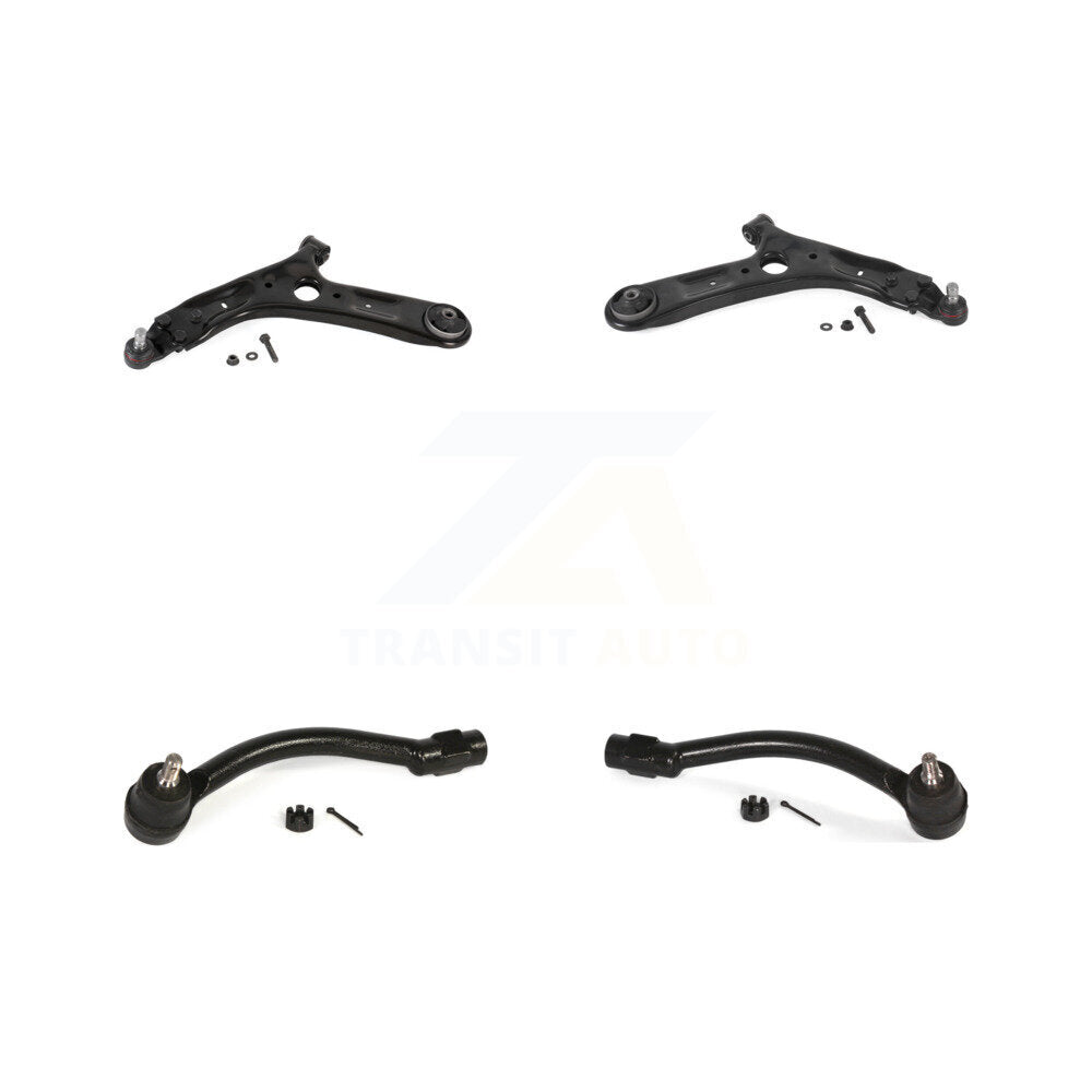 Suspension Control Arm Assembly And Tie Rod End Front Kit For Kia Soul EV