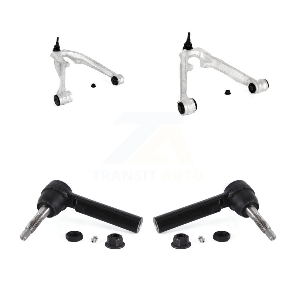 Suspension Control Arm Assembly & Tie Rod End Front Kit For GMC Chevrolet Sierra