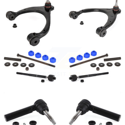 Control Arm Ball Joint Tie Rod End Link Front Kit (8Pc) For GMC Chevrolet Sierra
