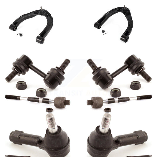 Arm And Ball Joint Tie Rod End Link Front Kit (8Pc) For Nissan Pathfinder Armada