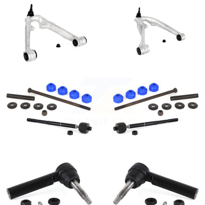 Control Arm Ball Joint Tie Rod End Link Front Kit (8Pc) For GMC Chevrolet Sierra