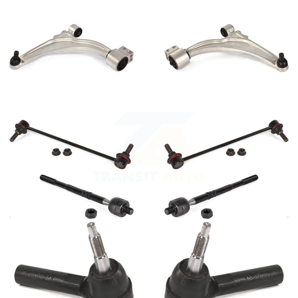Control Arm Ball Joint Tie Rod End Link Front Kit (8Pc) For Chevrolet Cruze Volt