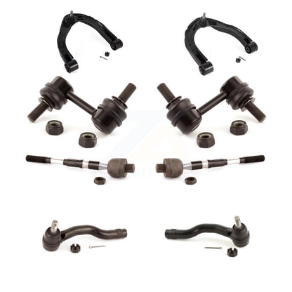 Control Arm Ball Joint Tie Rod End Link Front Kit (8Pc) For Nissan TITAN Armada