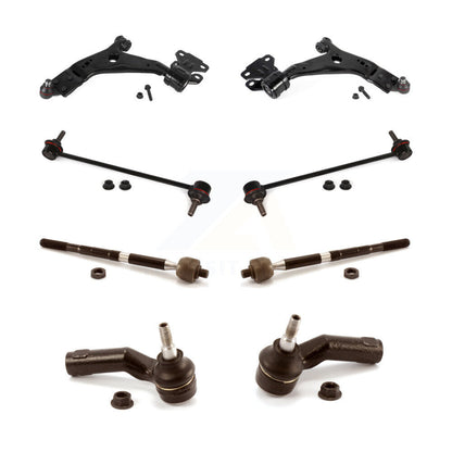 Control Arm & Ball Joint Tie Rod End Link Front Kit (8Pc) For Ford Focus Transit
