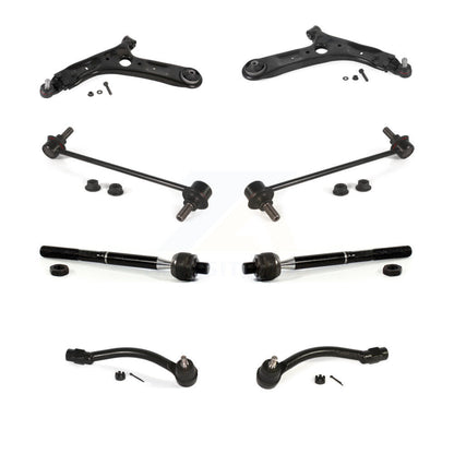 Control Arm Ball Joint Assembly Tie Rod End Link Front Kit (8Pc) For Kia Soul EV