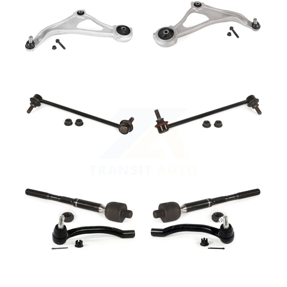 Control Arm Ball Joint Tie Rod End Link Front Kit (8Pc) For Nissan Altima Maxima