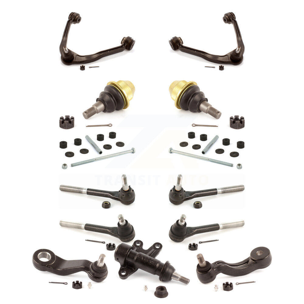 Control Arms & Lower Ball Joints Tie Rods Link Sway Bar Front Kit For GMC Yukon