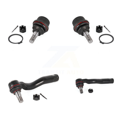 Suspension Ball Joint And Tie Rod End Front Kit For Toyota Tundra Sequoia