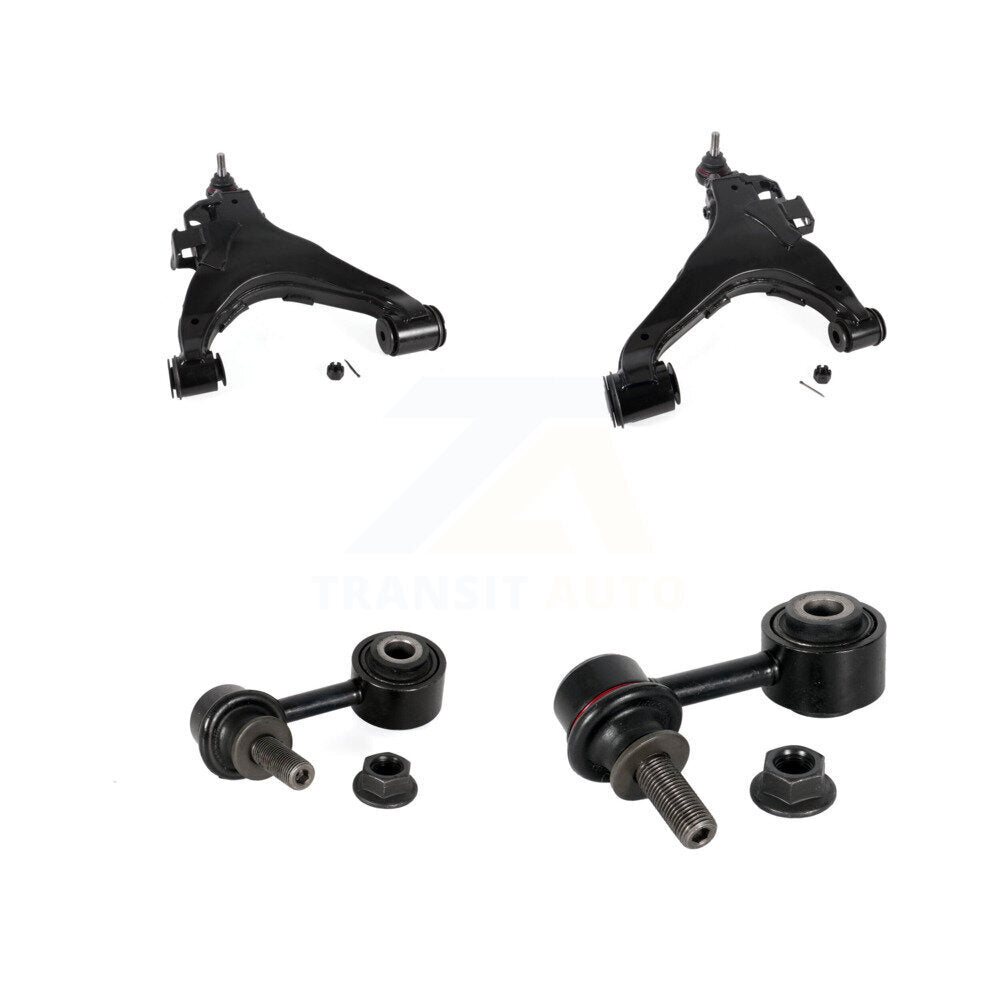 Suspension Control Arm And Ball Joint Link Front Kit For Toyota Tundra Sequoia