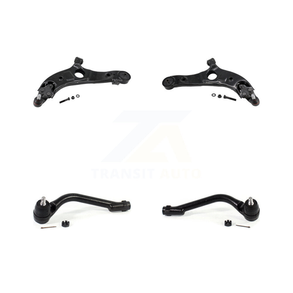 Suspension Control Arm Assembly Tie Rod End Front Kit For Hyundai Santa Fe Sport