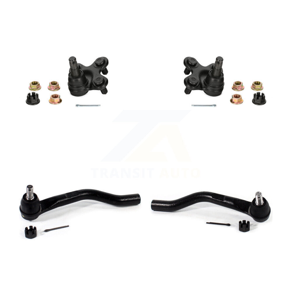 Ball Joint And Tie Rod End Front Kit For Honda Civic Acura Integra Insight