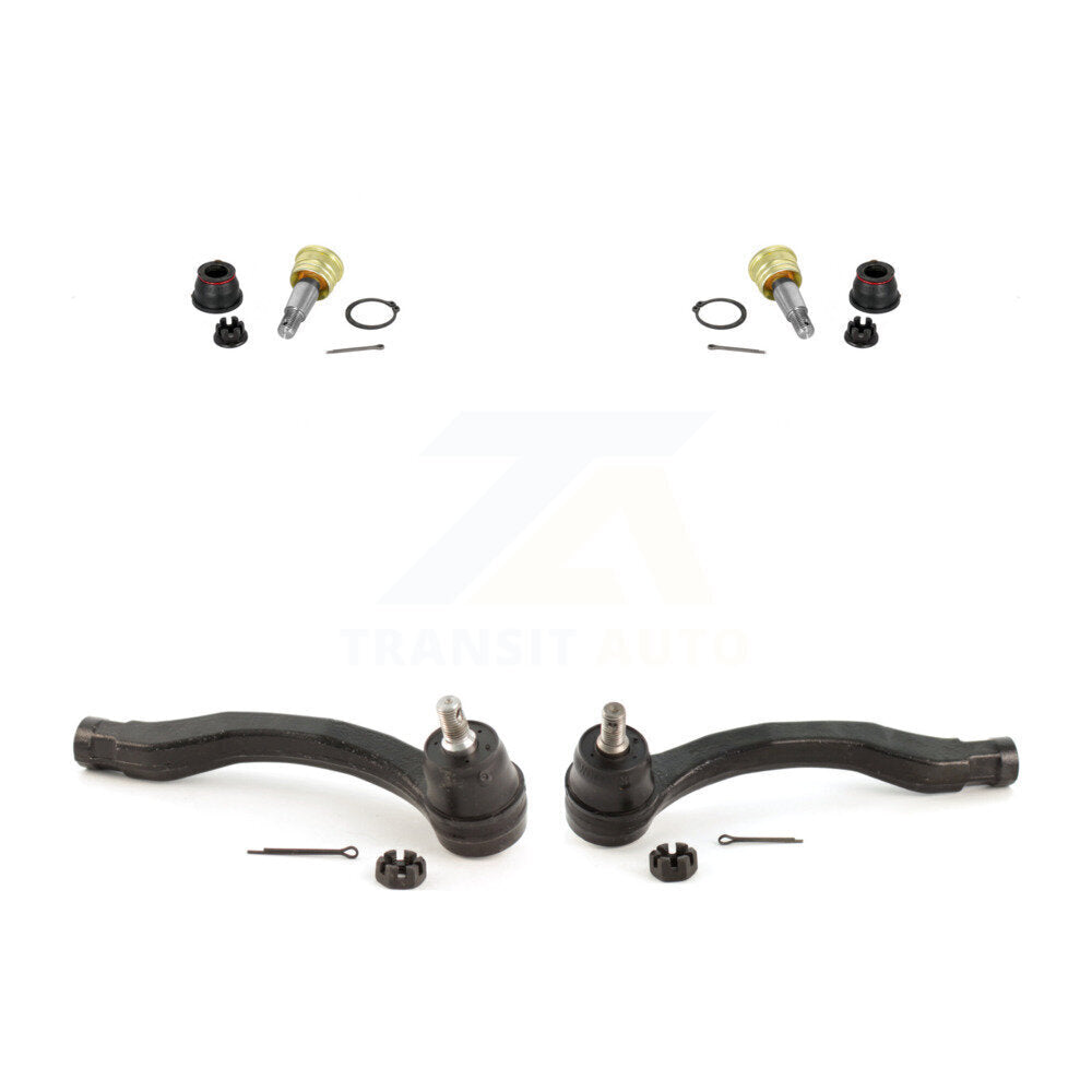 Suspension Ball Joint And Tie Rod End Front Kit For Honda Fit Insight