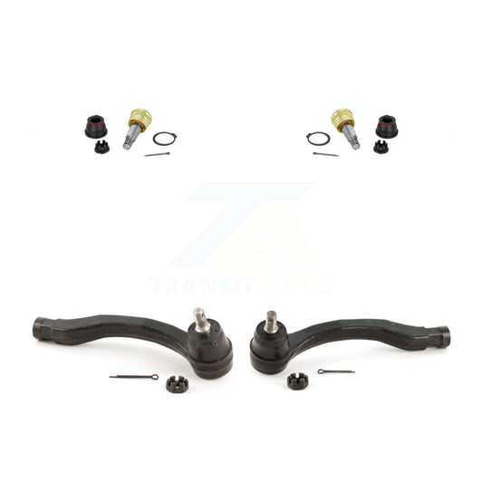 Suspension Ball Joint And Tie Rod End Front Kit For Honda Fit Insight
