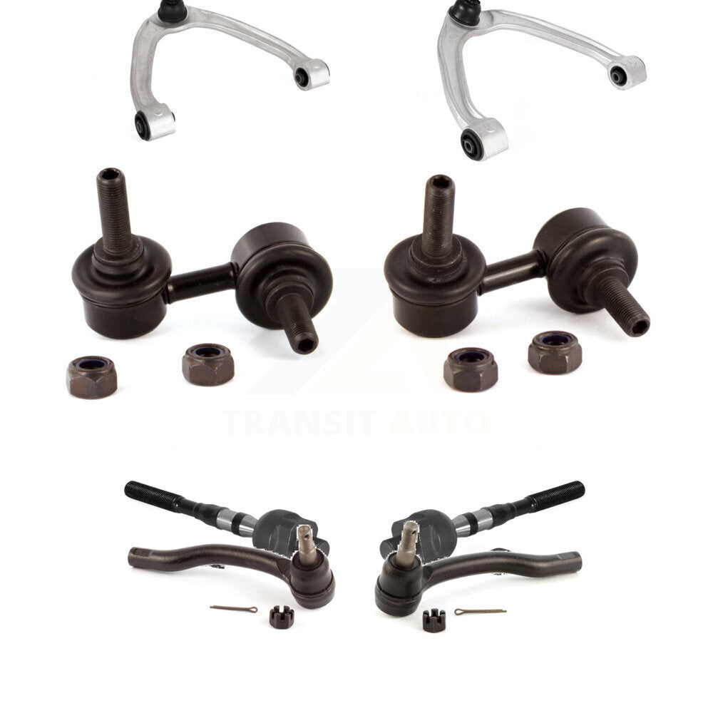 Control Arm Ball Joint Tie Rod End Link Front Kit (8Pc) For INFINITI Q50 G37 Q60